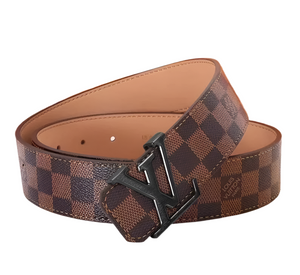 LOUIS VUITTON CHECKERBOARD INSPIRED BELT
