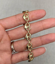 Load image into Gallery viewer, 18k Gold Dipped Heart Gucci Anklet