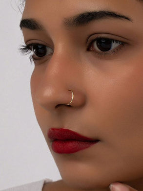 Nose Piercing - Real Gold