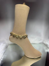 Load image into Gallery viewer, 18k Gold Dipped Heart Gucci Anklet