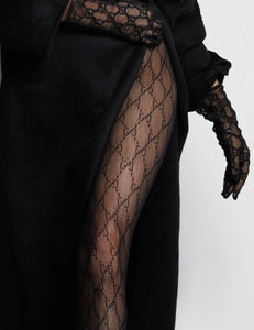 Gucci Inspired Fishnet Stockings