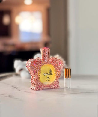 KHADLAJ PERFUMES Farasha Atyaab Concentrated Perfume Oil for Unisex, 0.9 Ounce