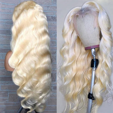 Blonde human hair, 24 inches Frontal