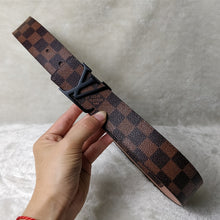 Load image into Gallery viewer, LOUIS VUITTON CHECKERBOARD INSPIRED BELT