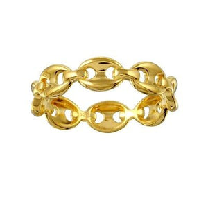 14k Gold Dipped Gucci Ring