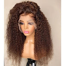 Load image into Gallery viewer, Chocolate Brown Deep  Wave Lace  Wigs