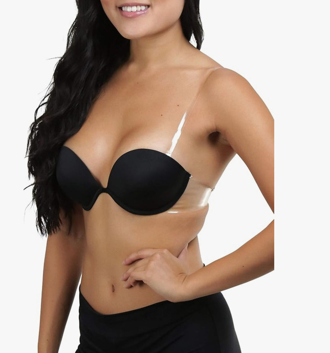 Clear Strap Bra