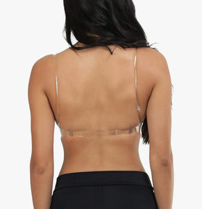 Clear Strap Bra