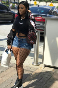 Large Hole Fishnet Stocking