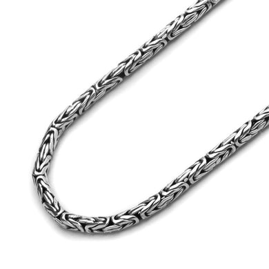THIN SQUARE BYZANTINE CHAIN