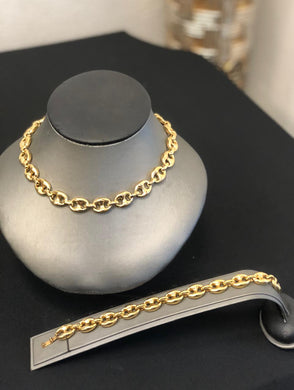 18k Gold Dipped Large Gucci