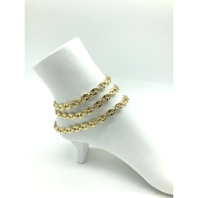 Gold Dipped Gucci Anklet