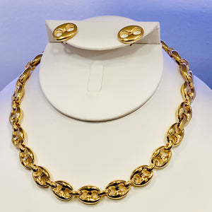 18k Gold Dipped Large Gucci