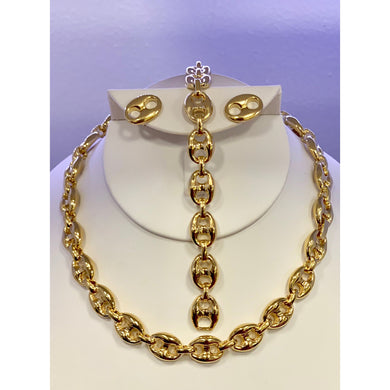 18k Gold Dipped Large Gucci