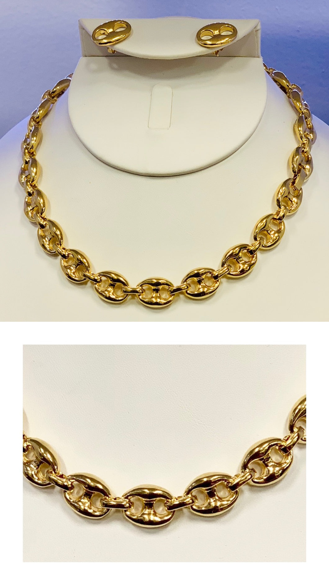 18k Gold Dipped Large Gucci